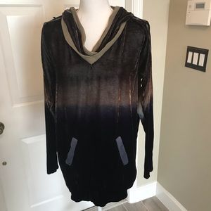 Johnny Was Pete  velvet hoodie